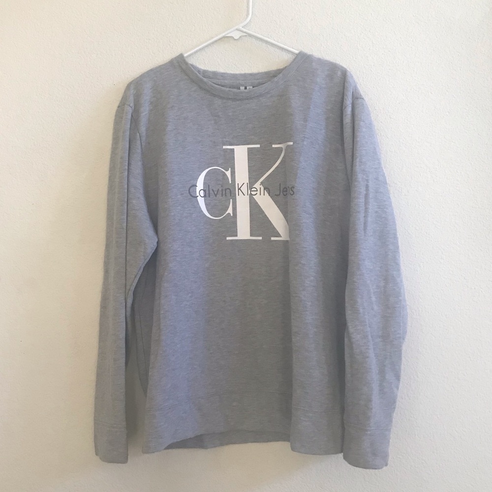Calvin Klein Monogram Logo Crewneck Sweatshirt